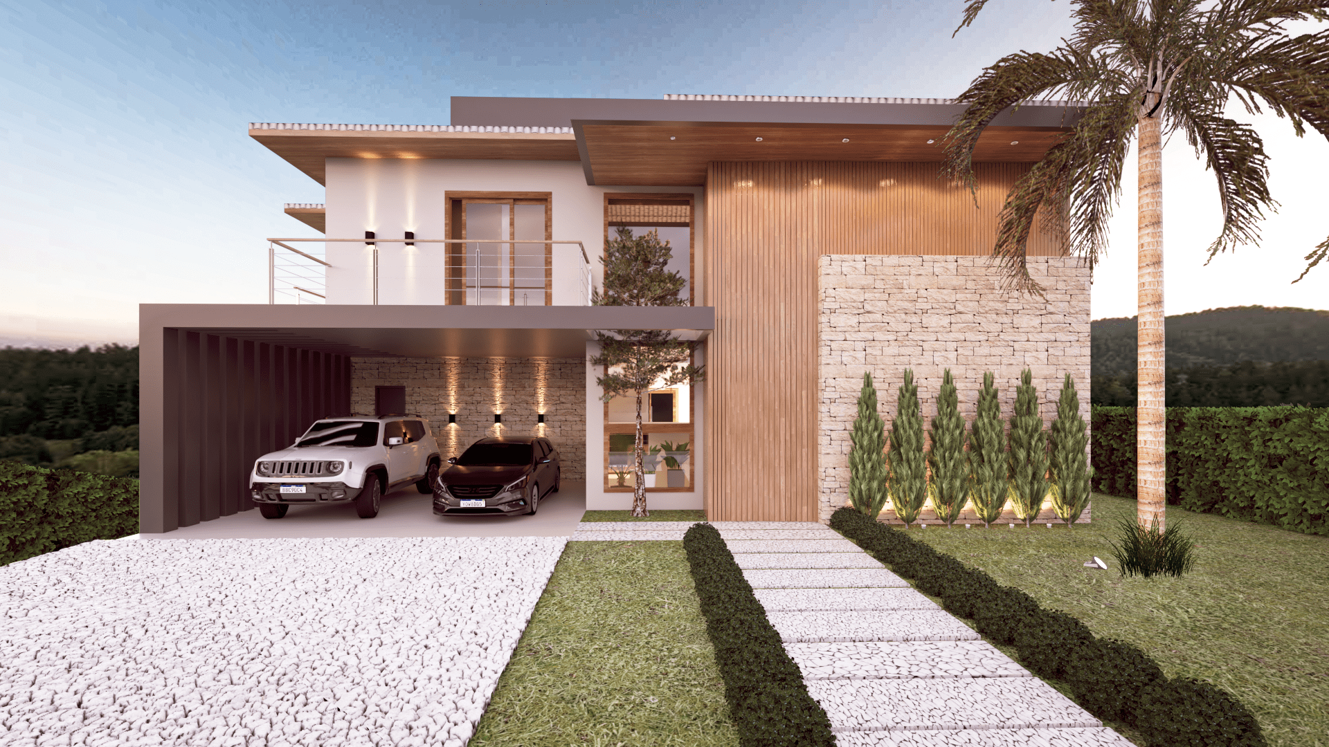 Casa Contemporânea no Paragem